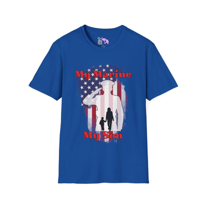 My Marine My Son (Mom) Adult T-shirt