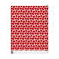 Crimson Poinsettia Sketch Wrapping Paper
