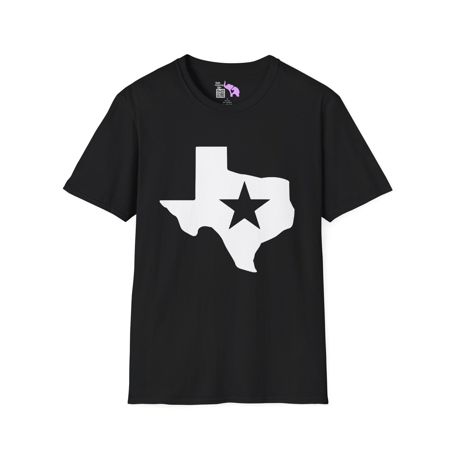 Texas w/Star Adult T-shirt