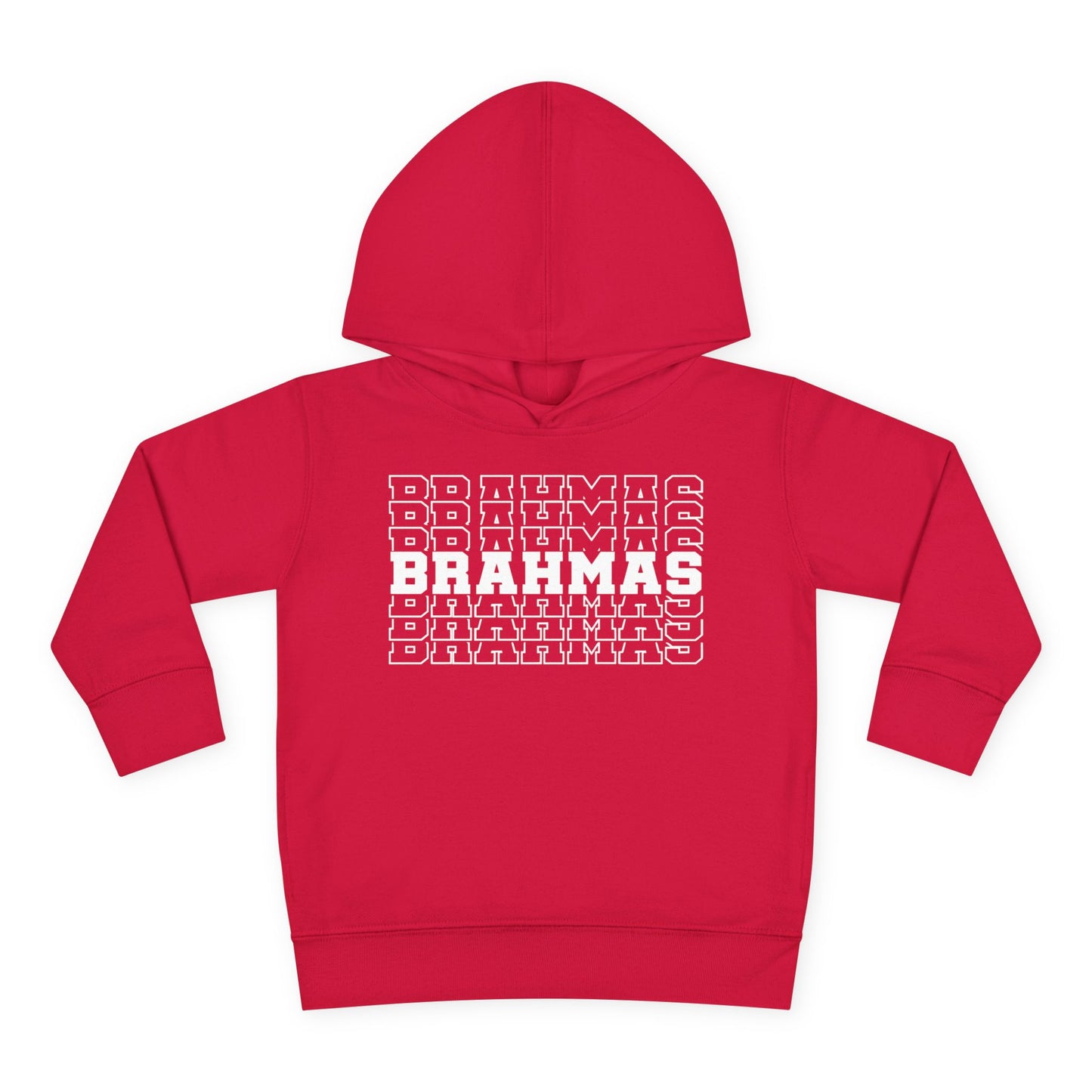 Brahmas (Stacked) Toddler Hoodie