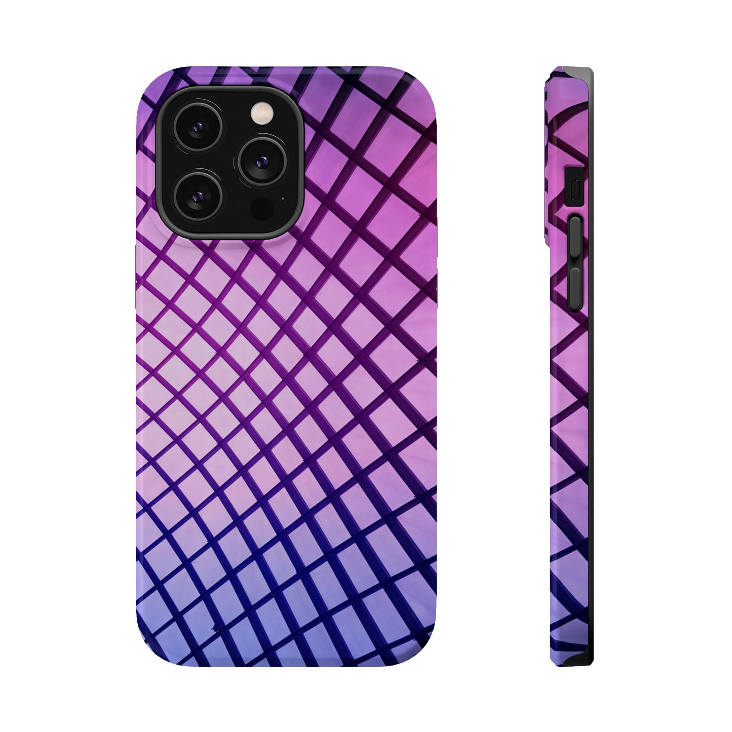 Midnight Mist Mosaic MagSafe® Compatible Tough Case for iPhone