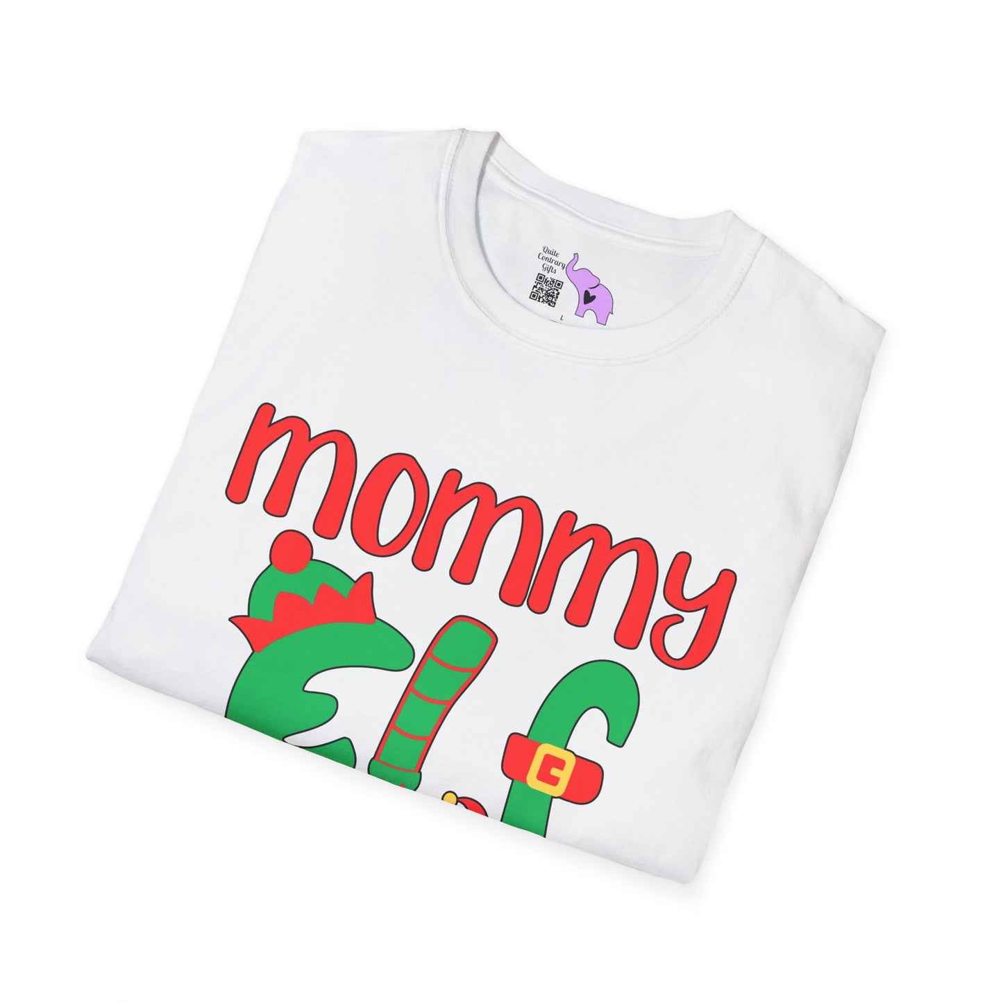 Mommy Elf Adult T-shirt