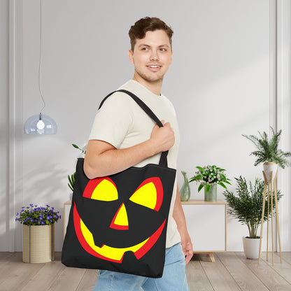 Jack O' Lantern Canvas Tote Bag