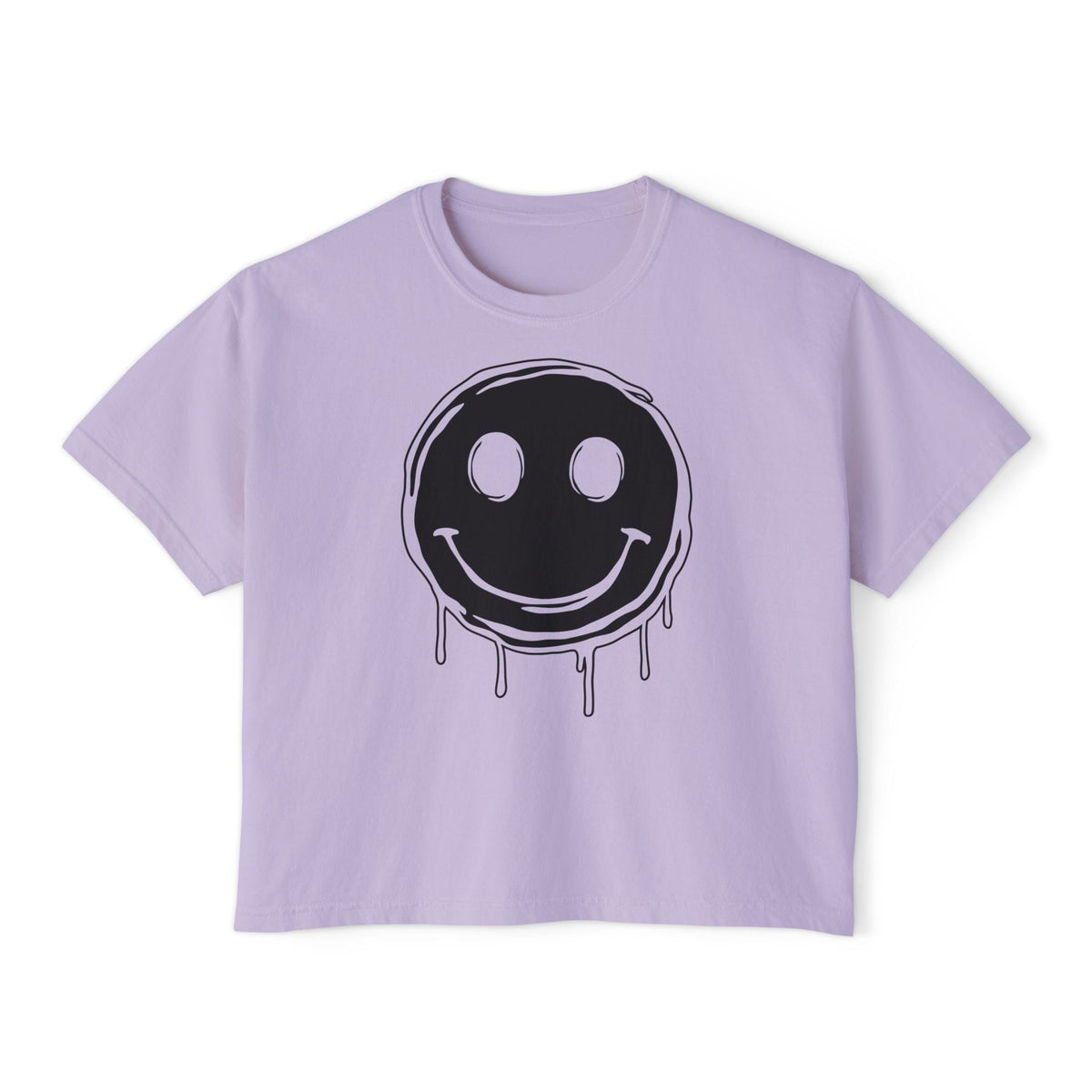 Melty Smiley Face Women's Boxy Tee