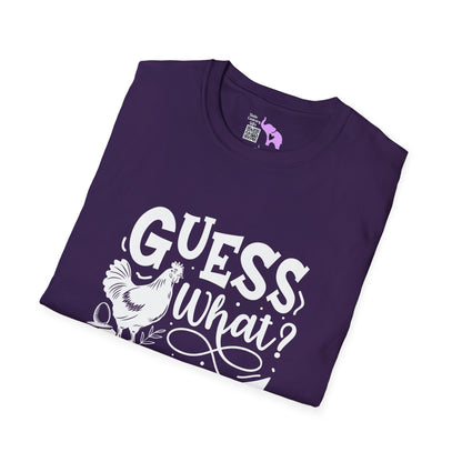 Guess What? Chicken Butt Adult T-shirt