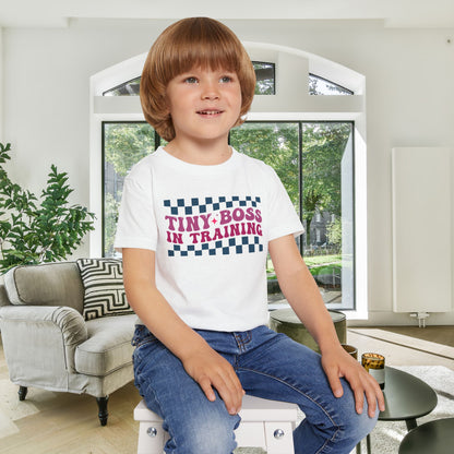 Tiny Boss in Training Heavy Cotton™ Toddler T-shirt