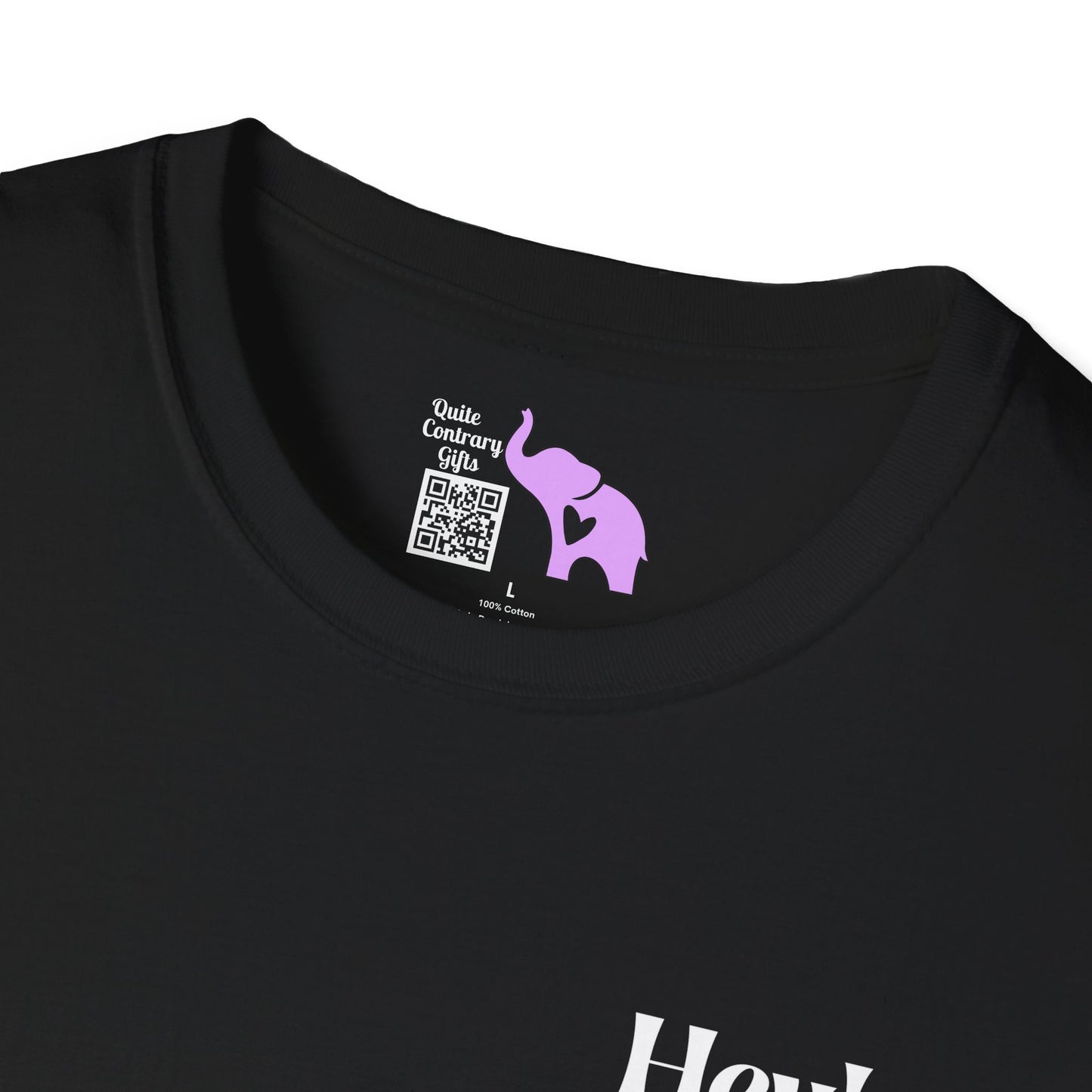 Hey! Stop Reading My Shirt! Adult T-shirt