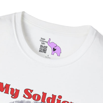 My Soldier My Daughter (Dad) Adult T-shirt