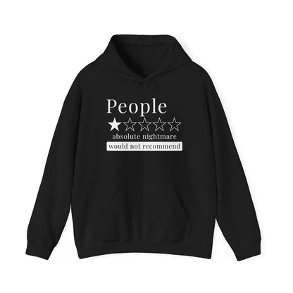 People 1 Star Absolute Nightmare Would Not Recommend Adult Heavy Blend™ Hoodie