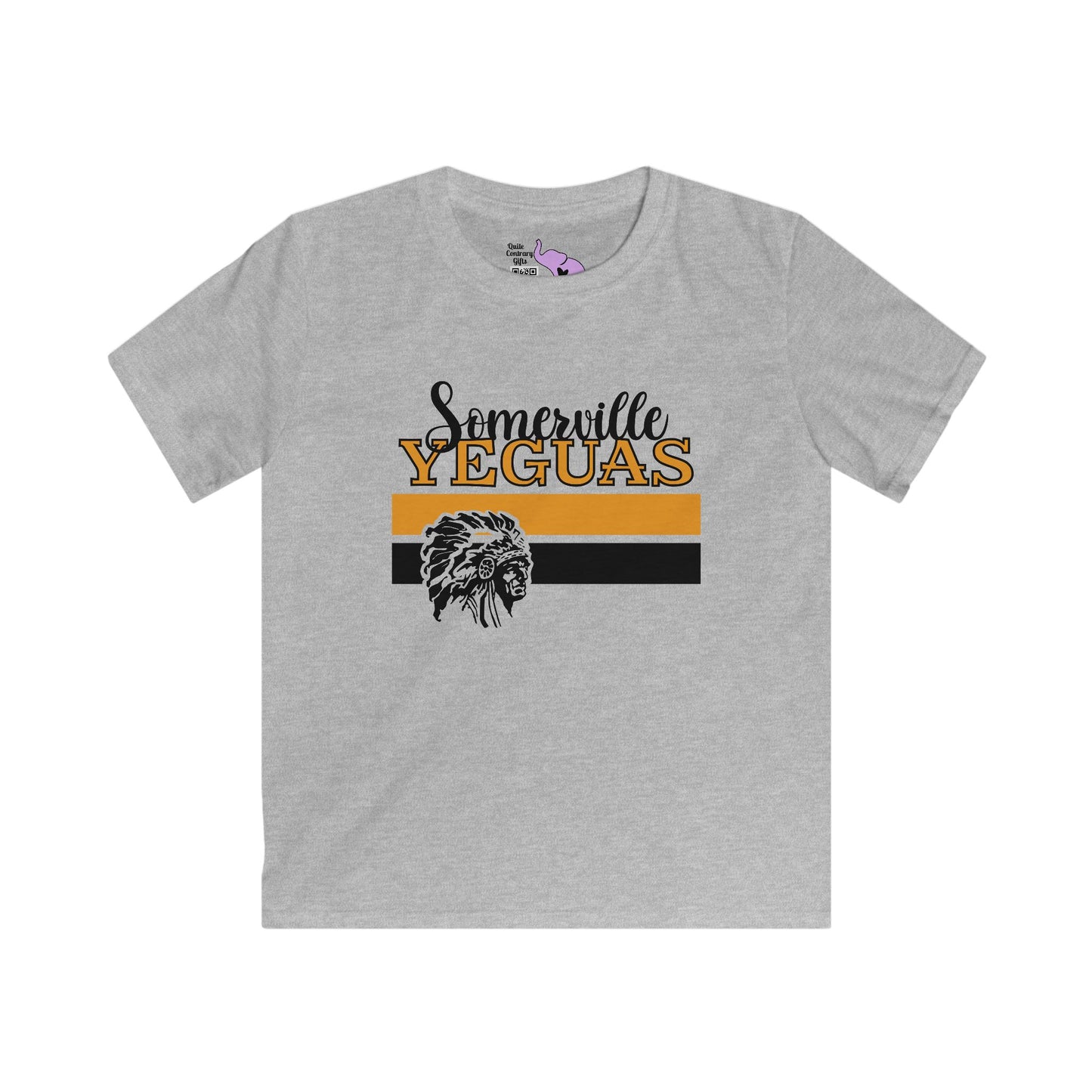 Somerville Yeguas w/Mascot Youth Softstyle Tee