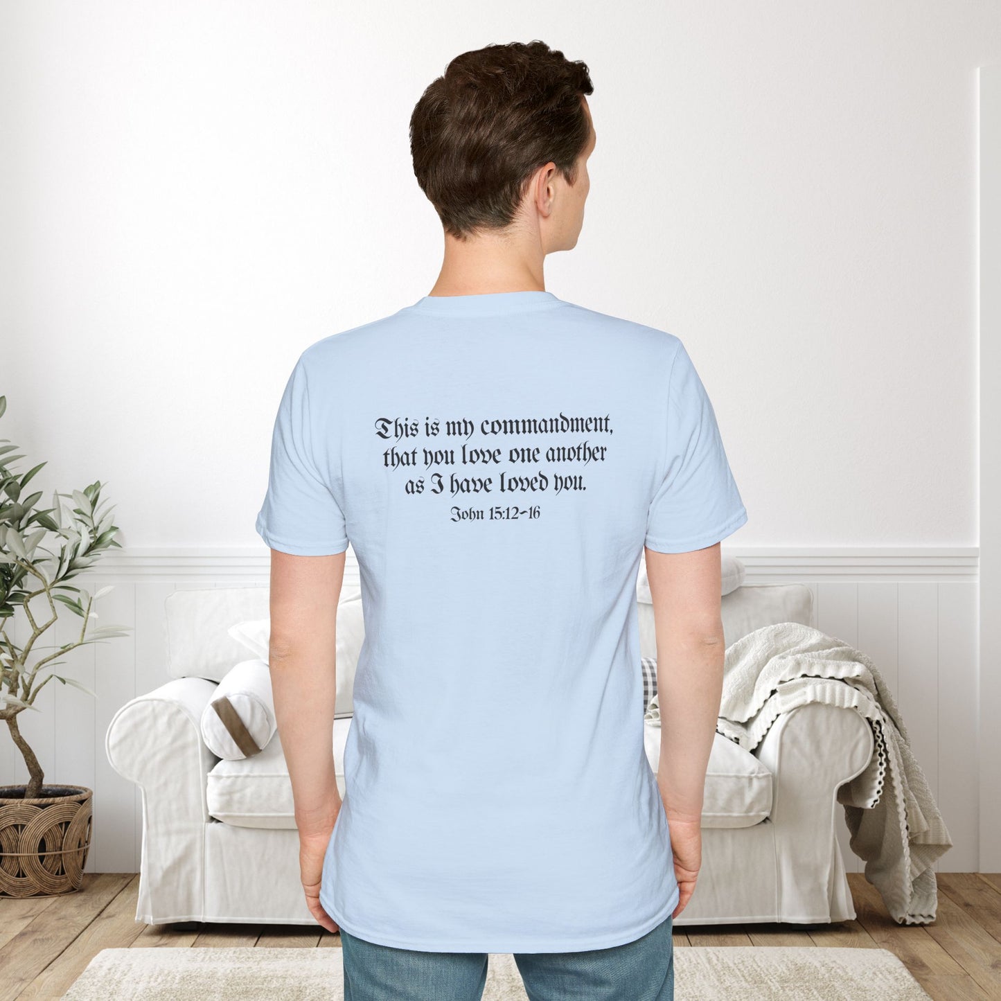 Love Like Jesus John 15 Adult T-shirt