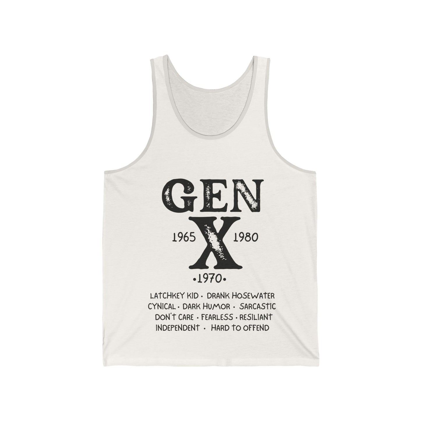 GenX 1970 Adult Unisex Tank