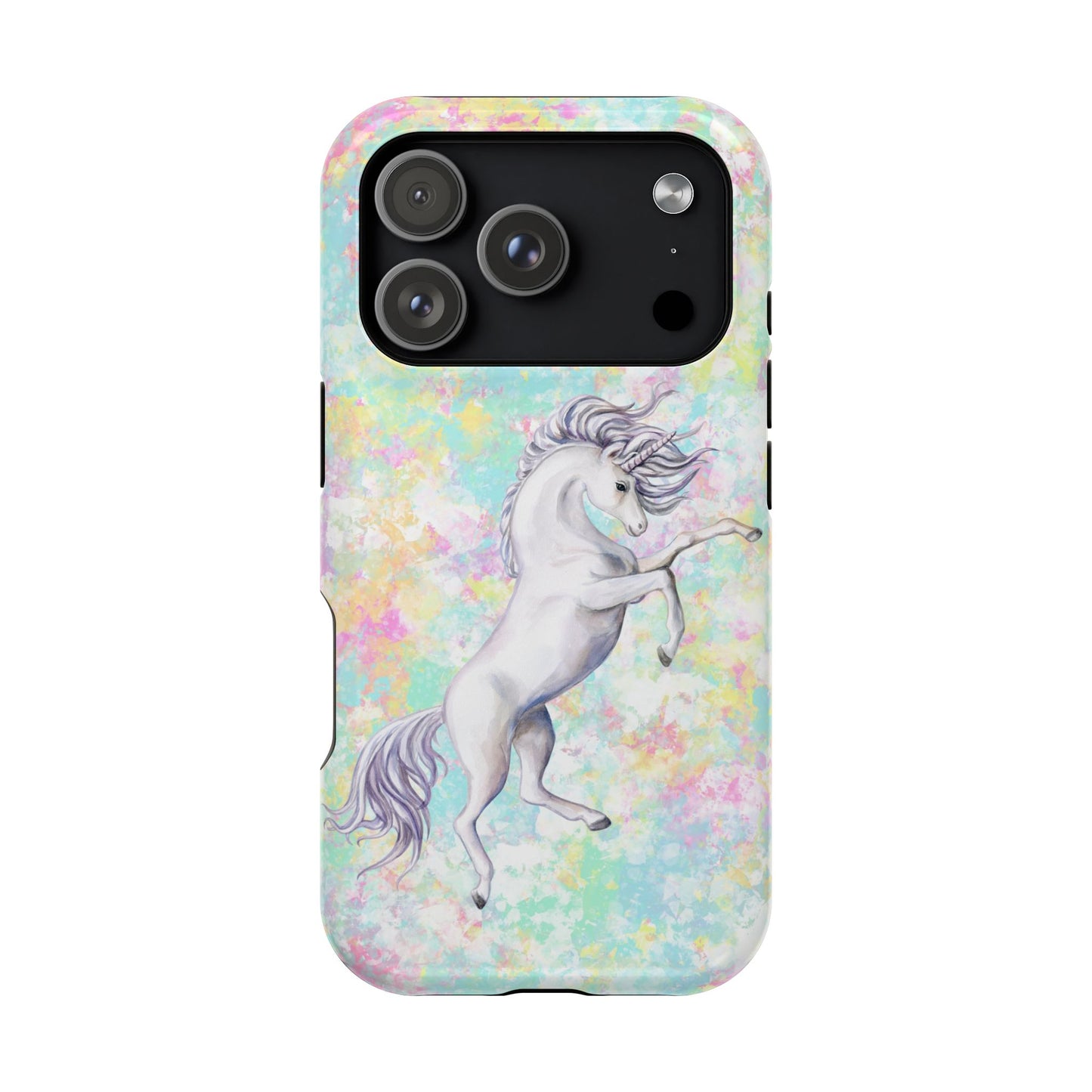 Pastel Pegasus MagSafe® Compatible Tough Case for iPhone