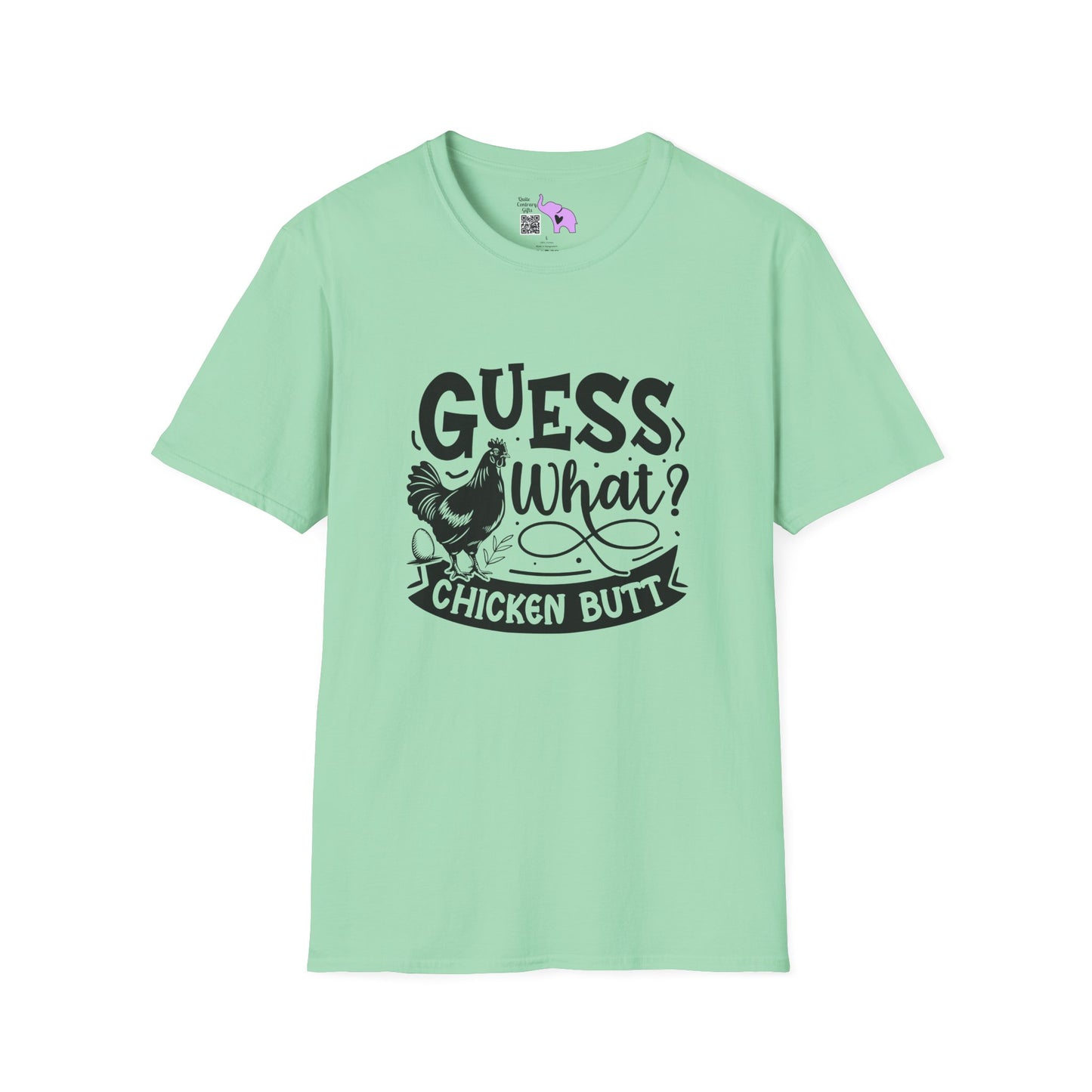 Guess What? Chicken Butt Adult T-shirt