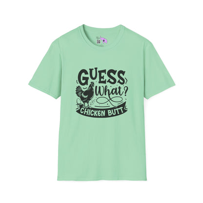 Guess What? Chicken Butt Adult T-shirt