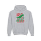 Dear Santa Please Bring a Dinosaur for Christmas Youth Hoodie