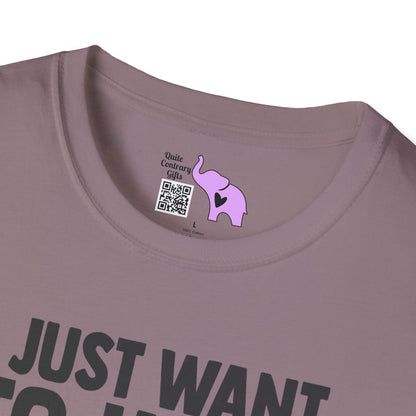 I Just Want ABS-solutely All The Fries Adult T-shirt