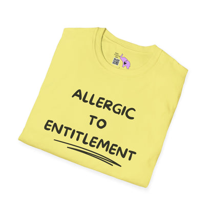 Allergic To Entitlement T-shirt