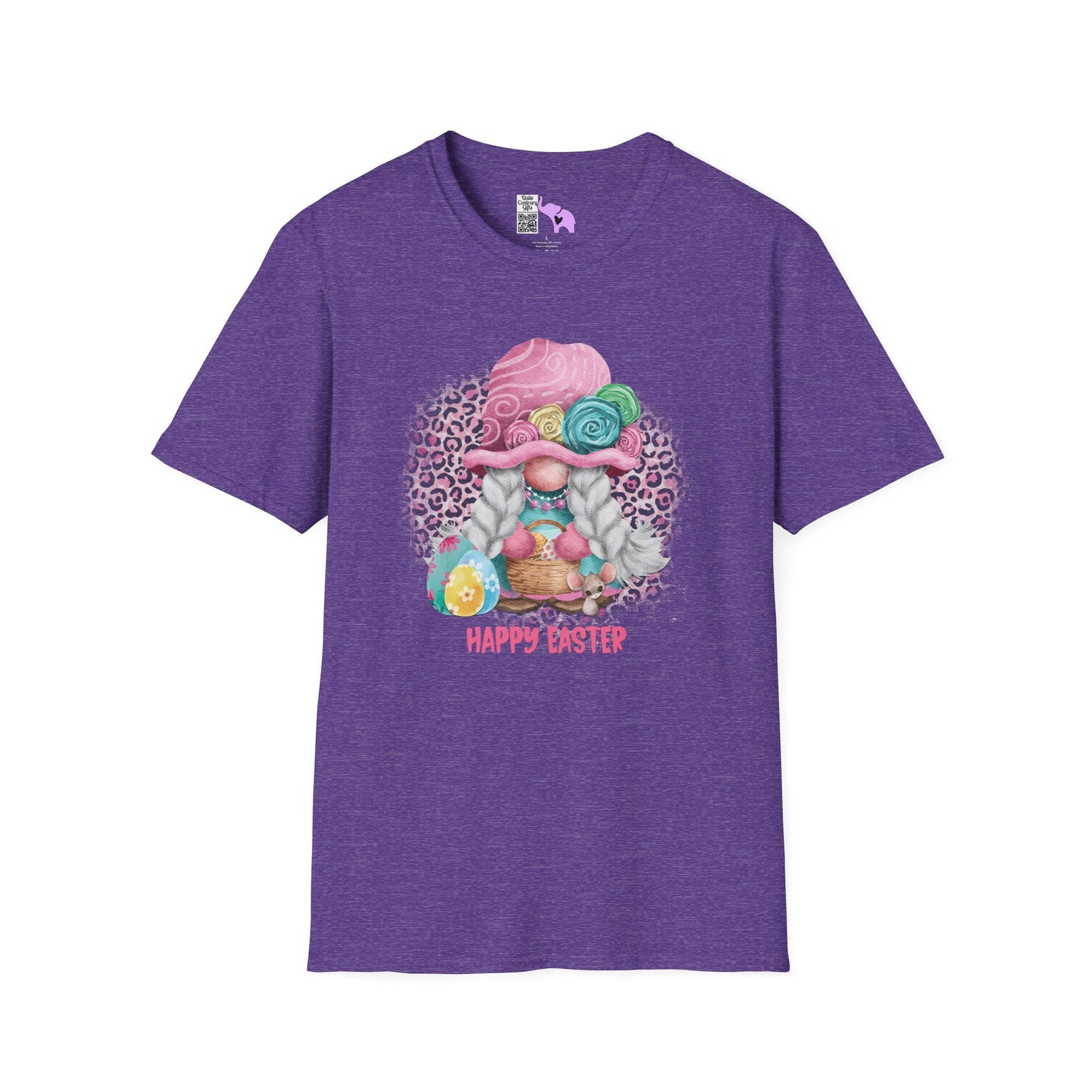 Happy Easter Gnome (2) Adult T-shirt