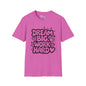 Dream Big Work Hard (Hearts) Adult T-shirt