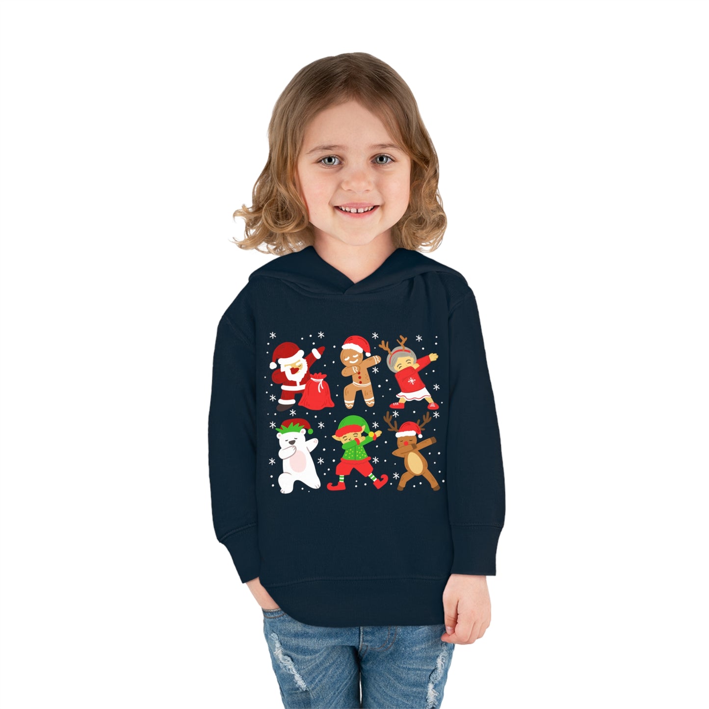 Dabbing Santa Crew Toddler Pullover Fleece Hoodie