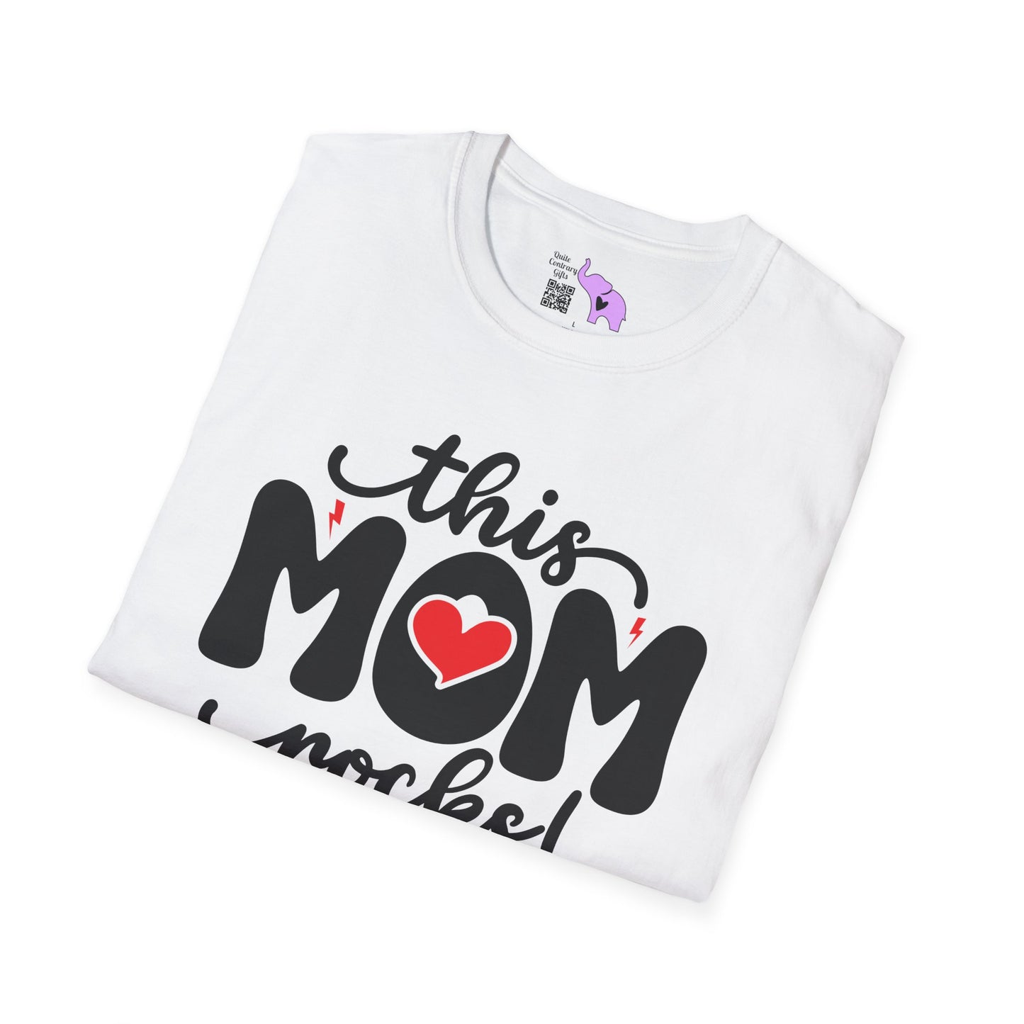This Mom Rocks Adult T-shirt