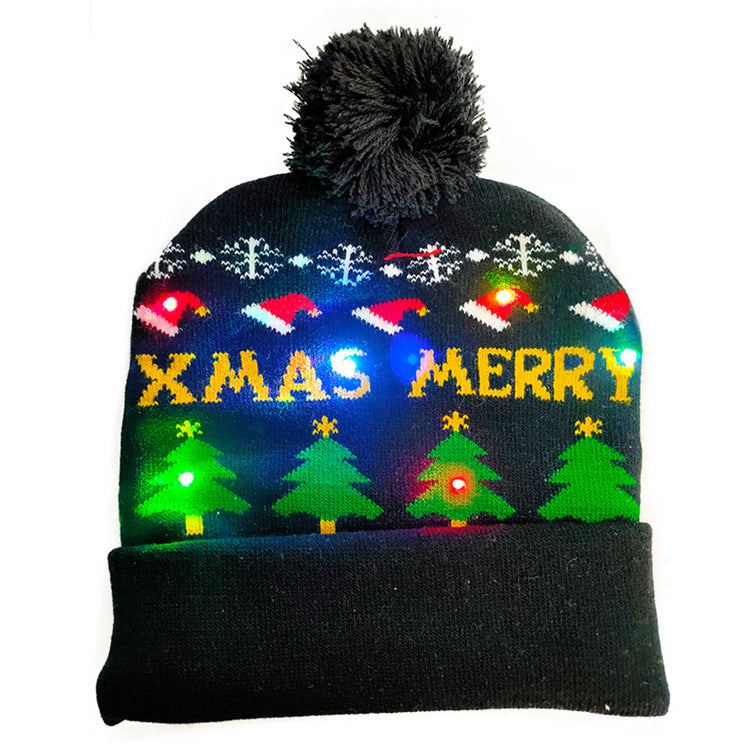 LED Light Up Knitted Beanie Hats