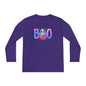 Pastel Boo Youth Long Sleeve Tee