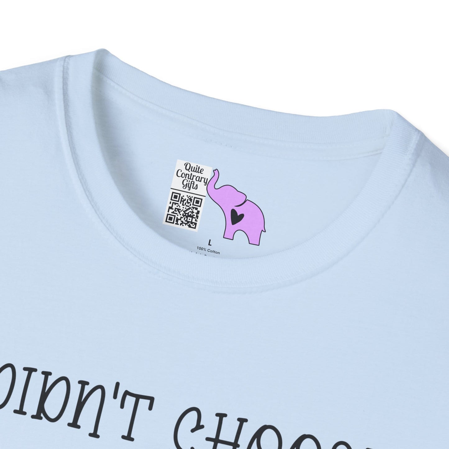 I Didn't Choose The Crazy Cat Lady Life, It Chose Me Adult T-shirt