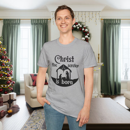 Christ The Savior is Born Adult T-shirt