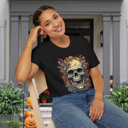 Creepy Bones 4 Adult T-shirt