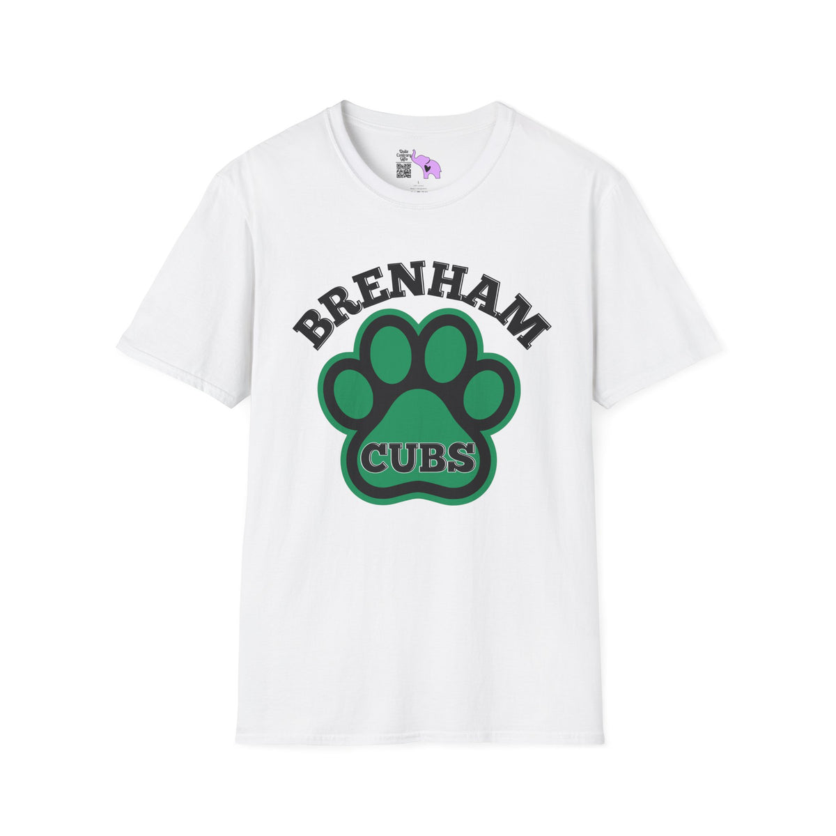 Brenham Paw Pride Adult T-shirt