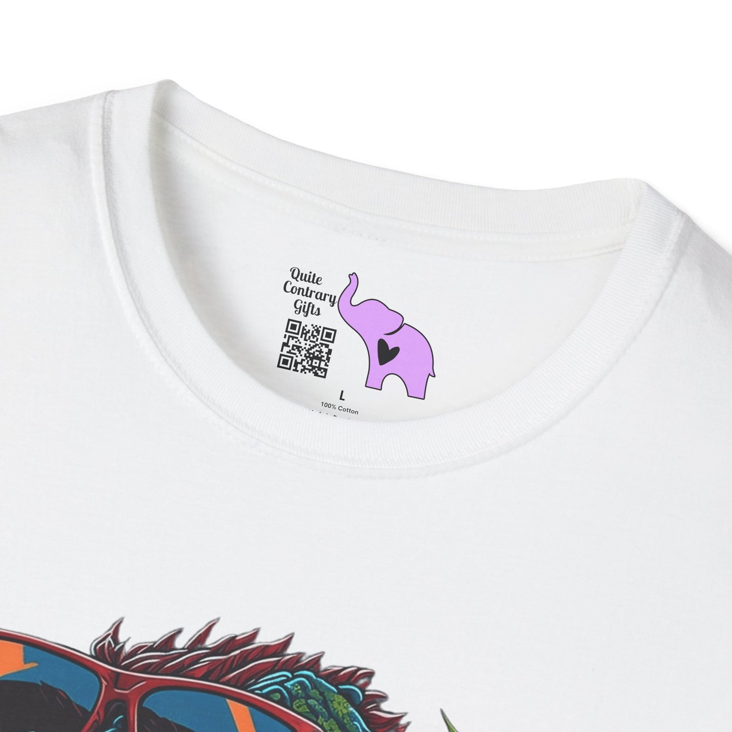 Cool Dinosaur Adult T-shirt