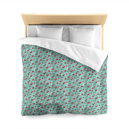 Cherry Jubilee Microfiber Duvet Cover