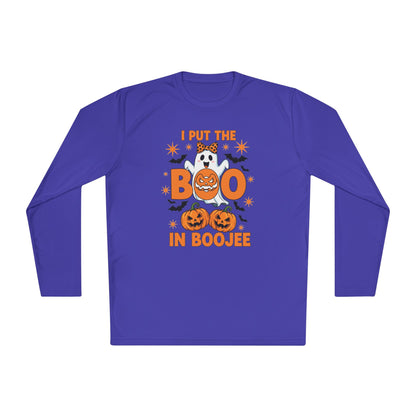 I Put the Boo in Boojee Adult Long Sleeve Tee