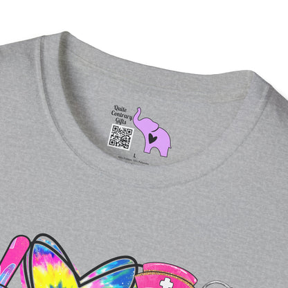 Peace Love Nursing Adult T-shirt