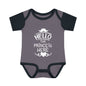 Hello The Prince Is Here Infant Baby Rib Bodysuit