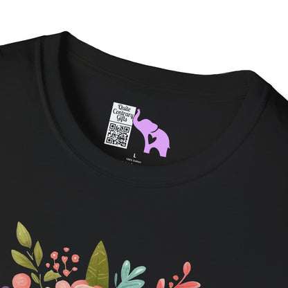 Booktrovert (Floral) Adult T-shirt