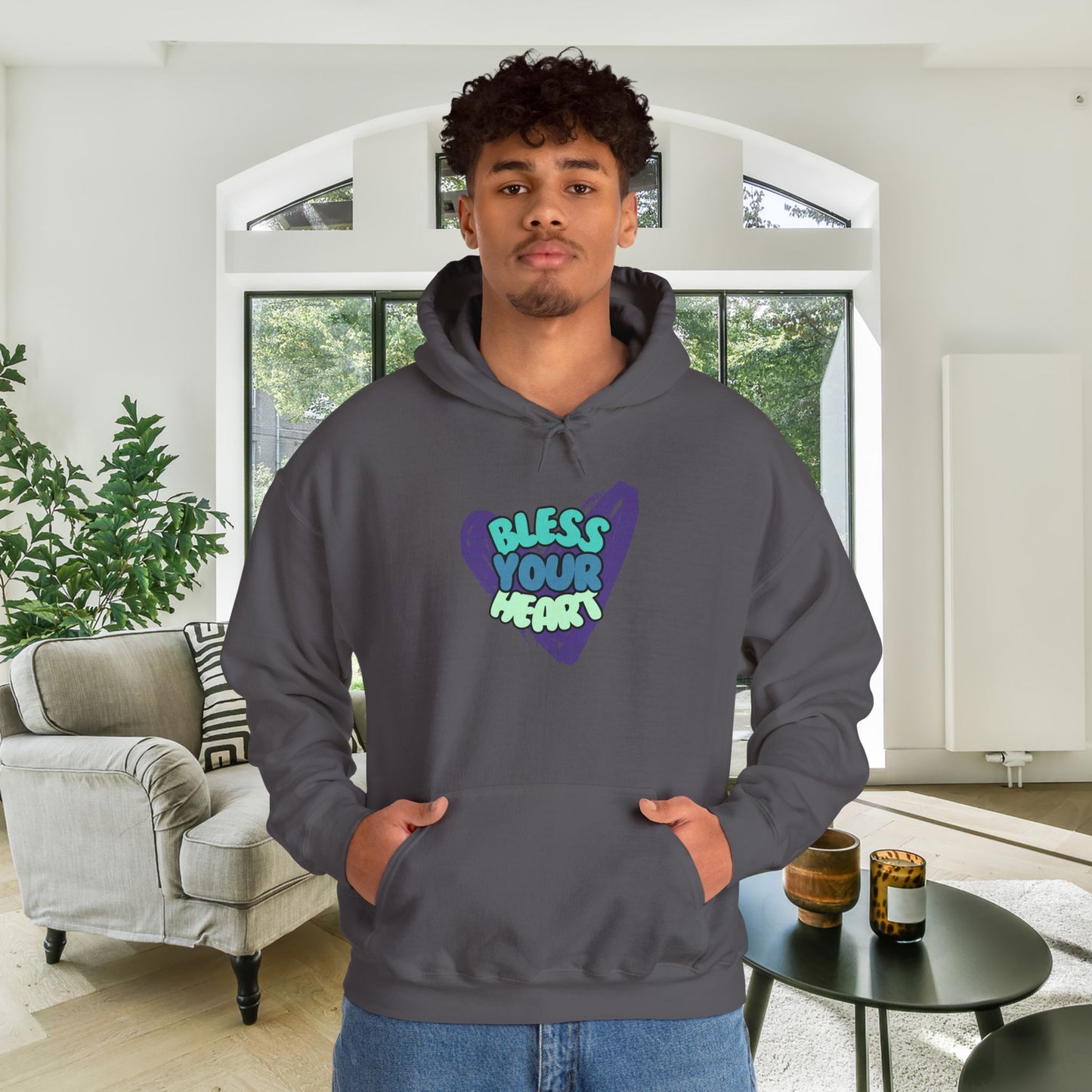 Bless Your Heart Heavy Blend™ Hooded Sweatshirt