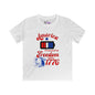 America Powered By Freedom Since 1776 Youth Softstyle Tee