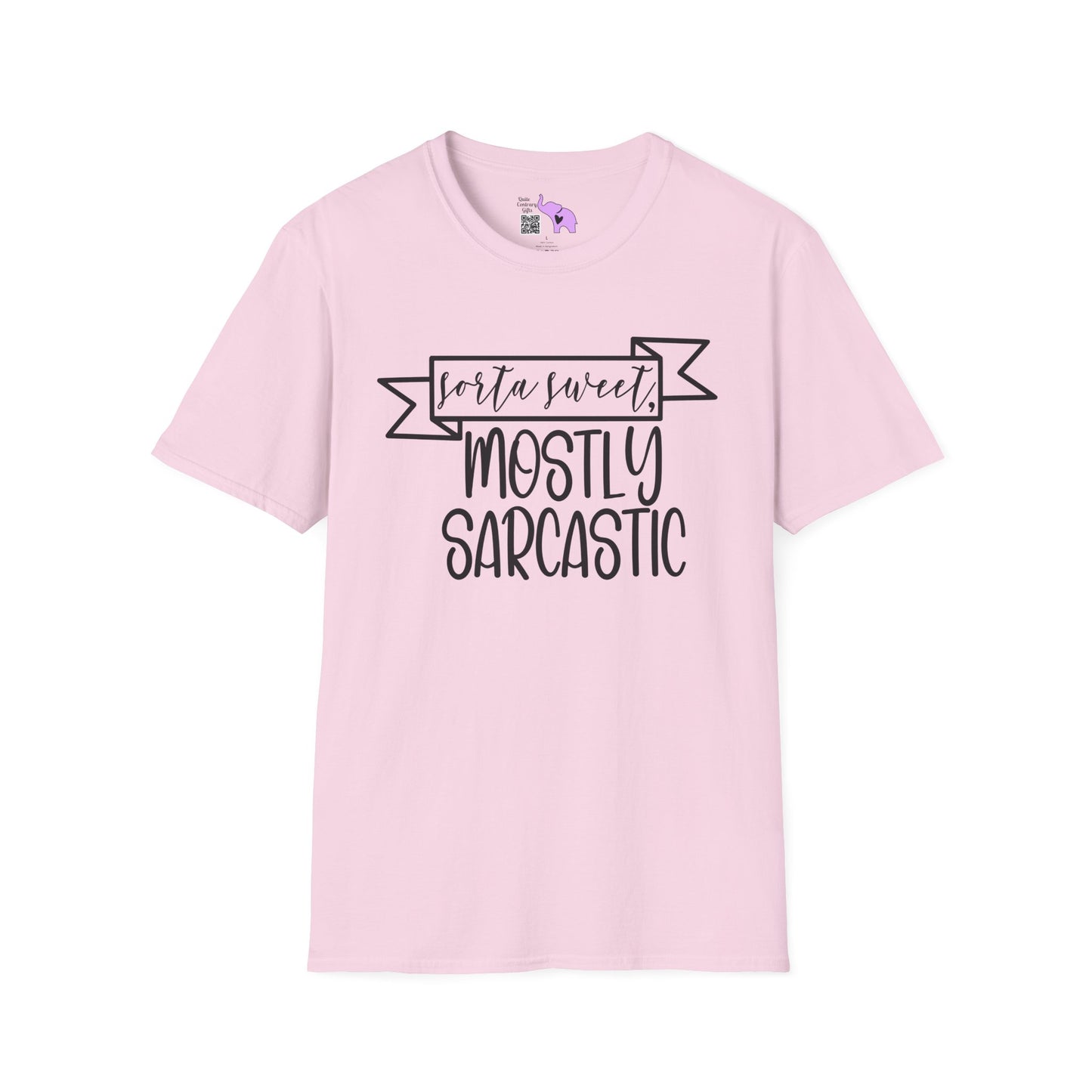 Sorta Sweet Mostly Sarcastic Adult T-shirt
