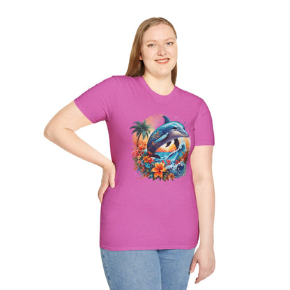 Tropical Dolphin T-shirt