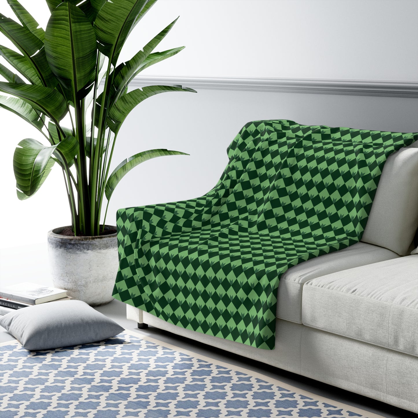 Diamond Bloom- Spruce & Sage Basic Bedding Set