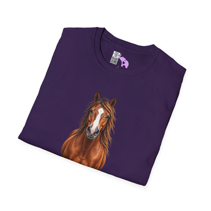 ""Front to Back Horse Lover Adult T-shirt