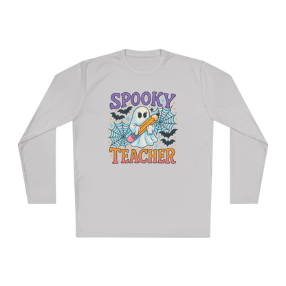 Spooky Teacher Adult Long Sleeve Tee