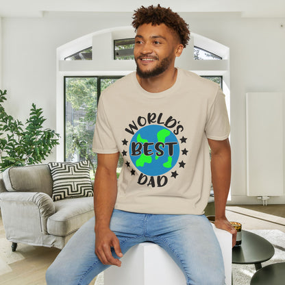 World's Best Dad Adult T-shirt