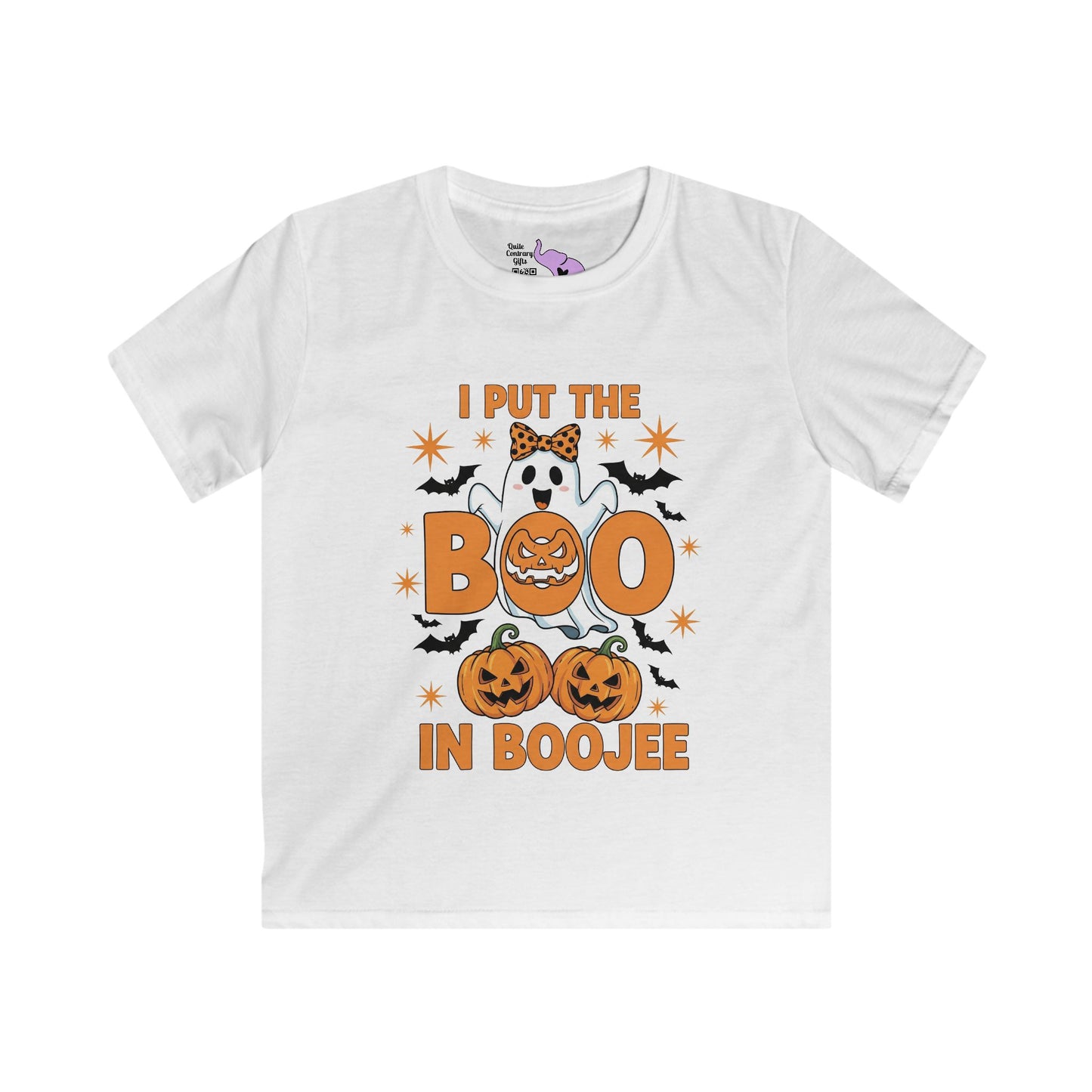 I Put the Boo in Boojee Youth Softstyle Tee