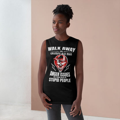 Walk Away I Am A Grumpy Old Man... Tank Top