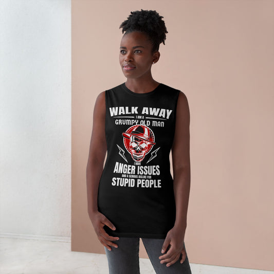 Walk Away I Am A Grumpy Old Man... Tank Top