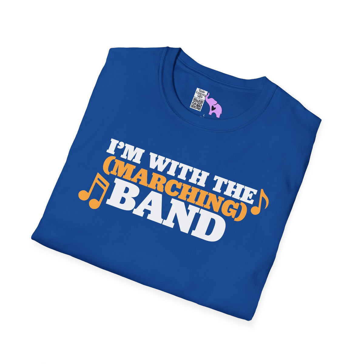 I'm With The (Marching) Band Adult T-shirt